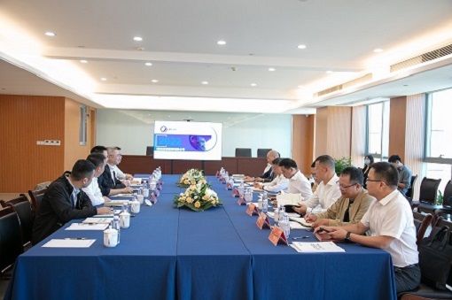 臺(tái)州市委常委、溫嶺市委書記朱建軍，市委常委、常務(wù)副市長張釗一行在建經(jīng)咨詢走訪調(diào)研